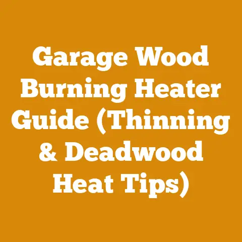 Garage Wood Burning Heater Guide (Thinning & Deadwood Heat Tips)