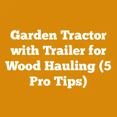 Garden Tractor with Trailer for Wood Hauling (5 Pro Tips)