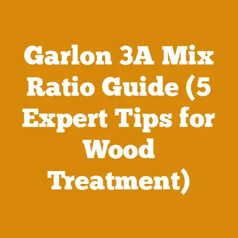 Garlon 3A Mix Ratio Guide (5 Expert Tips for Wood Treatment)