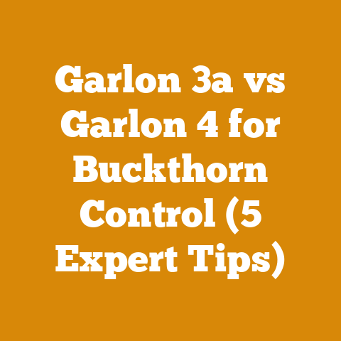 Garlon 3a vs Garlon 4 for Buckthorn Control (5 Expert Tips)