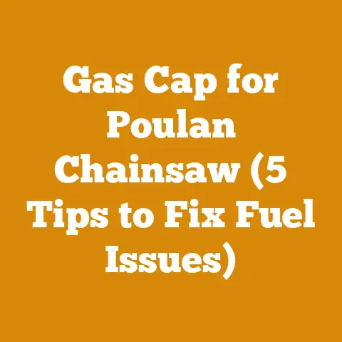 Gas Cap for Poulan Chainsaw (5 Tips to Fix Fuel Issues)