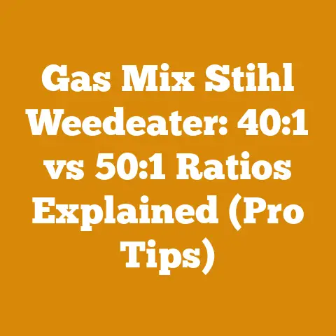 Gas Mix Stihl Weedeater: 40:1 vs 50:1 Ratios Explained (Pro Tips)