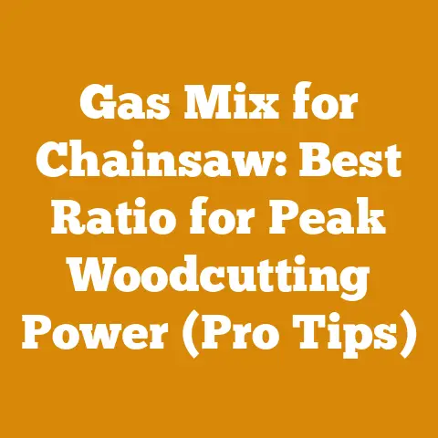 Gas Mix for Chainsaw: Best Ratio for Peak Woodcutting Power (Pro Tips)