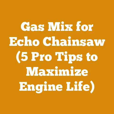 Gas Mix for Echo Chainsaw (5 Pro Tips to Maximize Engine Life)