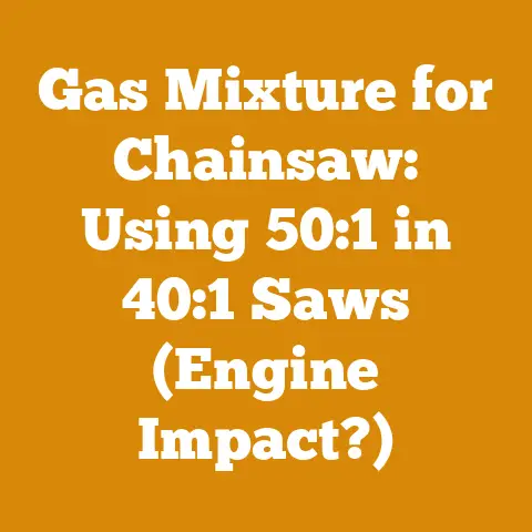 Gas Mixture for Chainsaw: Using 50:1 in 40:1 Saws (Engine Impact?)