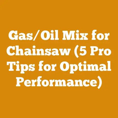Gas/Oil Mix for Chainsaw (5 Pro Tips for Optimal Performance)