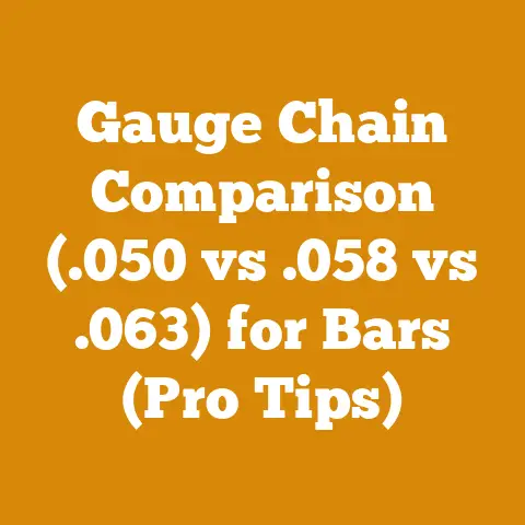 Gauge Chain Comparison (.050 vs .058 vs .063) for Bars (Pro Tips)