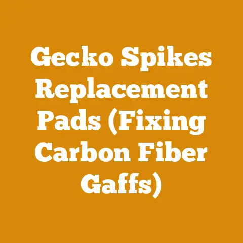 Gecko Spikes Replacement Pads (Fixing Carbon Fiber Gaffs)