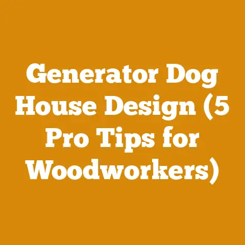 Generator Dog House Design (5 Pro Tips for Woodworkers)