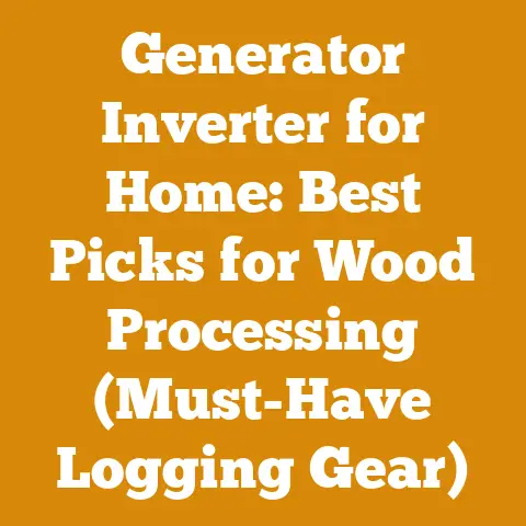 Generator Inverter for Home: Best Picks for Wood Processing (Must-Have Logging Gear)