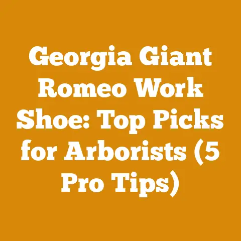 Georgia Giant Romeo Work Shoe: Top Picks for Arborists (5 Pro Tips)
