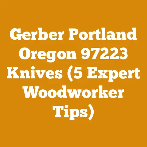 Gerber Portland Oregon 97223 Knives (5 Expert Woodworker Tips)