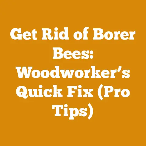 Get Rid of Borer Bees: Woodworker’s Quick Fix (Pro Tips)