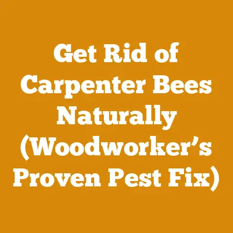 Get Rid of Carpenter Bees Naturally (Woodworker’s Proven Pest Fix)