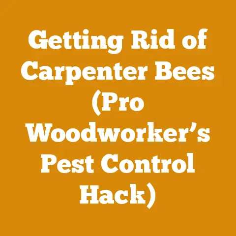 Getting Rid of Carpenter Bees (Pro Woodworker’s Pest Control Hack)