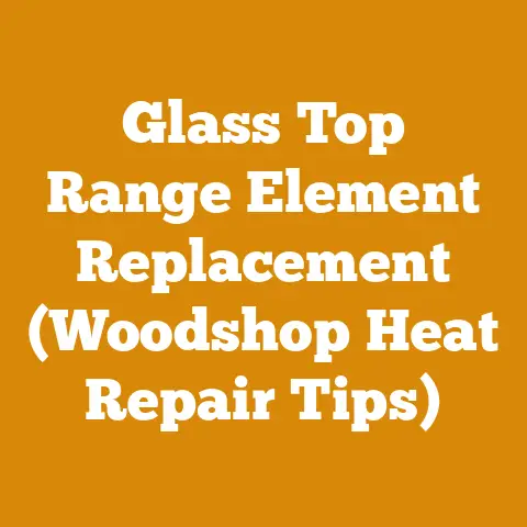 Glass Top Range Element Replacement (Woodshop Heat Repair Tips)