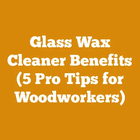 Glass Wax Cleaner Benefits (5 Pro Tips for Woodworkers)