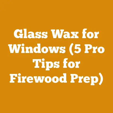 Glass Wax for Windows (5 Pro Tips for Firewood Prep)