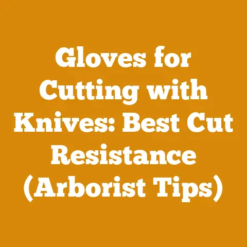 Gloves for Cutting with Knives: Best Cut Resistance (Arborist Tips)