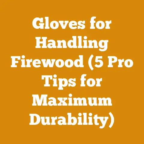 Gloves for Handling Firewood (5 Pro Tips for Maximum Durability)