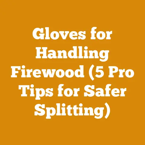 Gloves for Handling Firewood (5 Pro Tips for Safer Splitting)