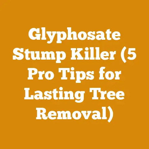 Glyphosate Stump Killer (5 Pro Tips for Lasting Tree Removal)
