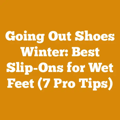 Going Out Shoes Winter: Best Slip-Ons for Wet Feet (7 Pro Tips)