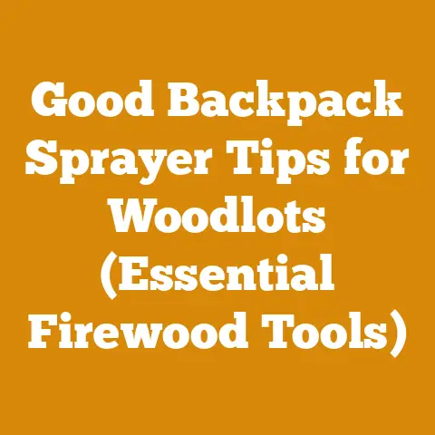 Good Backpack Sprayer Tips for Woodlots (Essential Firewood Tools)