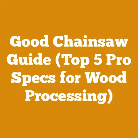 Good Chainsaw Guide (Top 5 Pro Specs for Wood Processing)