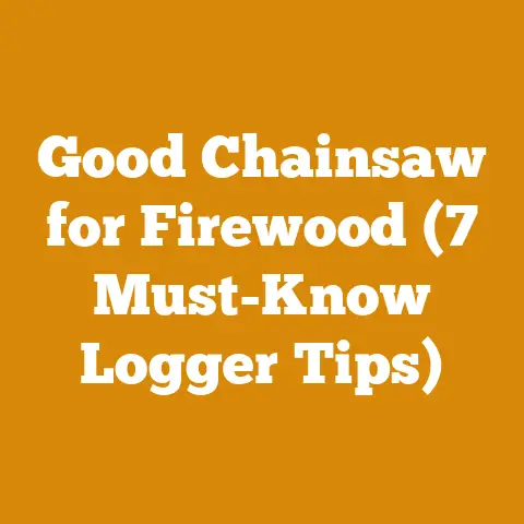 Good Chainsaw for Firewood (7 Must-Know Logger Tips)