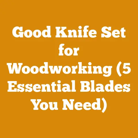 Good Knife Set for Woodworking (5 Essential Blades You Need)