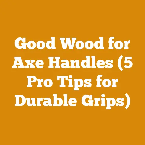 Good Wood for Axe Handles (5 Pro Tips for Durable Grips)