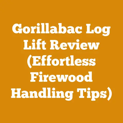 Gorillabac Log Lift Review (Effortless Firewood Handling Tips)