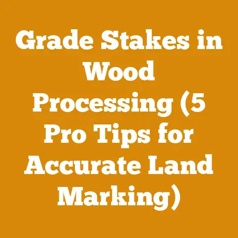 Grade Stakes in Wood Processing (5 Pro Tips for Accurate Land Marking)