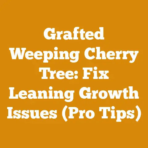 Grafted Weeping Cherry Tree: Fix Leaning Growth Issues (Pro Tips)