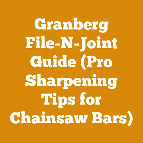 Granberg File-N-Joint Guide (Pro Sharpening Tips for Chainsaw Bars)