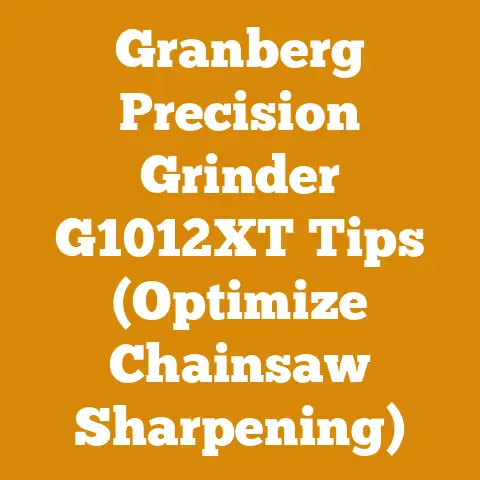 Granberg Precision Grinder G1012XT Tips (Optimize Chainsaw Sharpening)
