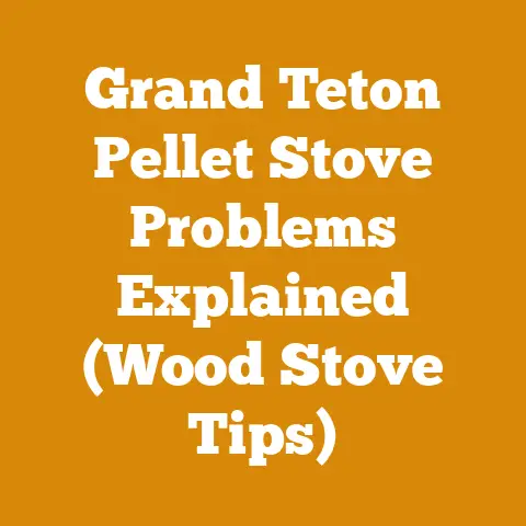 Grand Teton Pellet Stove Problems Explained (Wood Stove Tips)