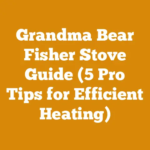 Grandma Bear Fisher Stove Guide (5 Pro Tips for Efficient Heating)