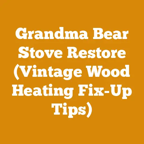 Grandma Bear Stove Restore (Vintage Wood Heating Fix-Up Tips)