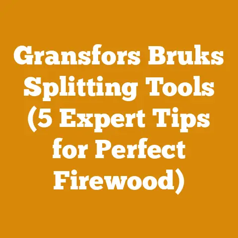 Gransfors Bruks Splitting Tools (5 Expert Tips for Perfect Firewood)