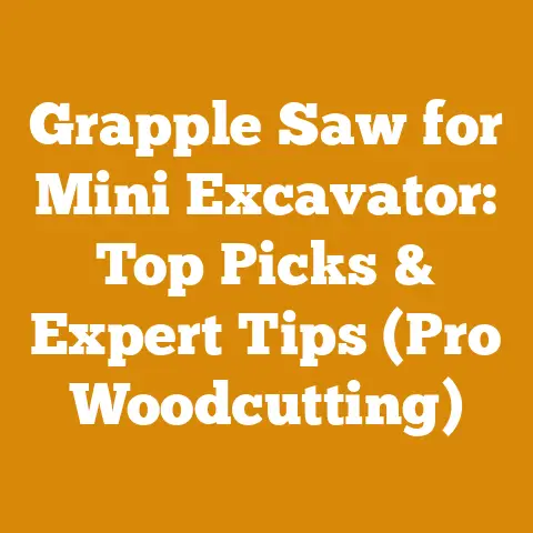Grapple Saw for Mini Excavator: Top Picks & Expert Tips (Pro Woodcutting)