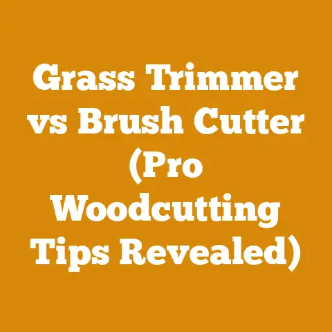 Grass Trimmer vs Brush Cutter (Pro Woodcutting Tips Revealed)