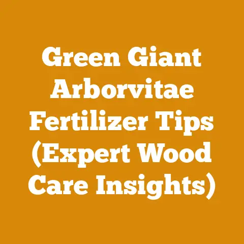 Green Giant Arborvitae Fertilizer Tips (Expert Wood Care Insights)