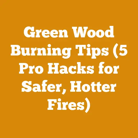 Green Wood Burning Tips (5 Pro Hacks for Safer, Hotter Fires)