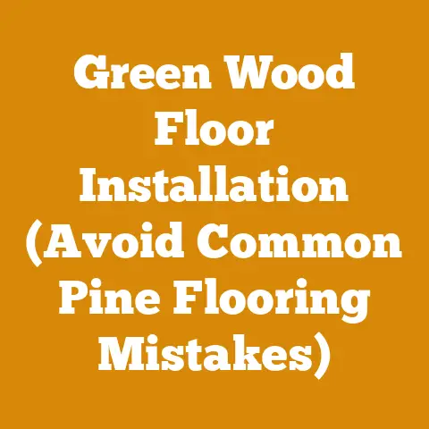 Green Wood Floor Installation (Avoid Common Pine Flooring Mistakes)