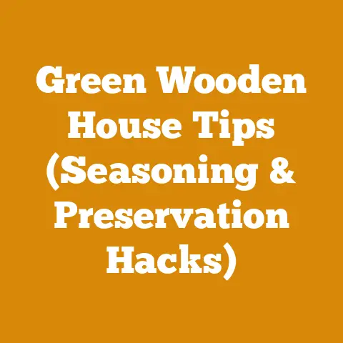 Green Wooden House Tips (Seasoning & Preservation Hacks)
