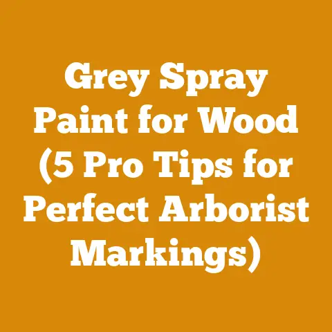 Grey Spray Paint for Wood (5 Pro Tips for Perfect Arborist Markings)