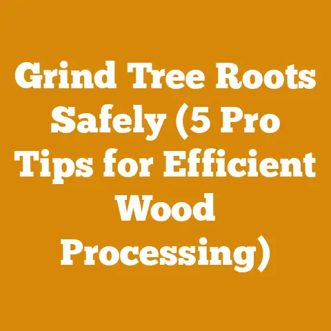 Grind Tree Roots Safely (5 Pro Tips for Efficient Wood Processing)