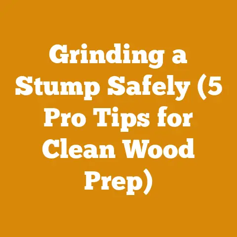 Grinding a Stump Safely (5 Pro Tips for Clean Wood Prep)